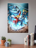 Fullmetal Alchemist Battle Pose Poster
