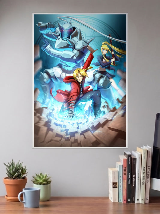 Fullmetal Alchemist Battle Pose Poster