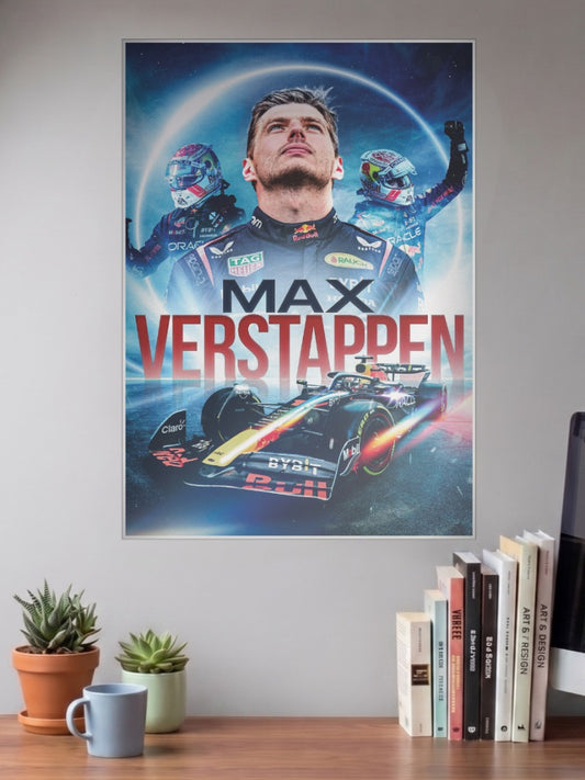 Max Verstappen Red Bull Racing F1 Poster