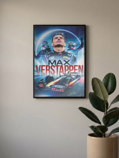 Max Verstappen Red Bull Racing F1 Poster