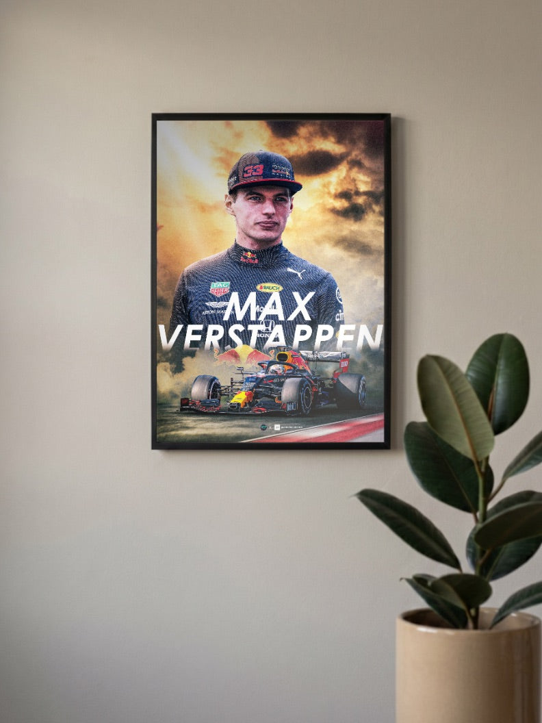Max Verstappen Poster
