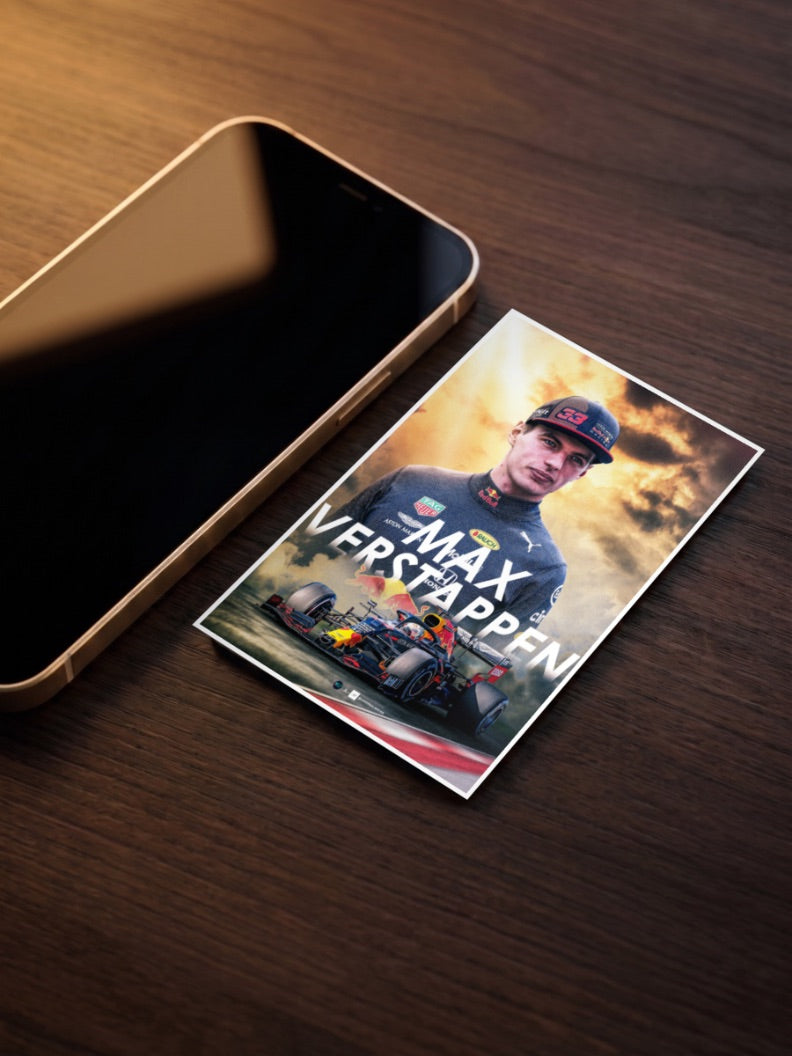 Max Verstappen Poster