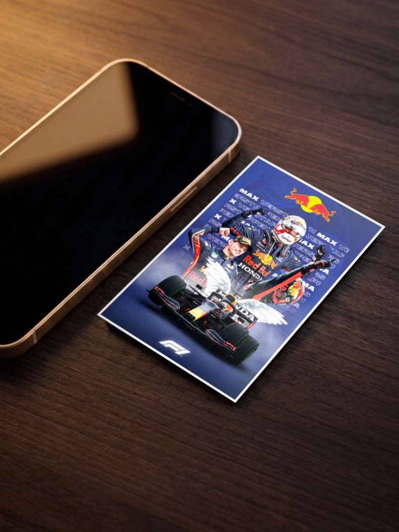 Red bull | Max Verstappen | F1 Poster