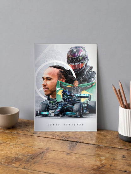 Lewis Hamilton Poster