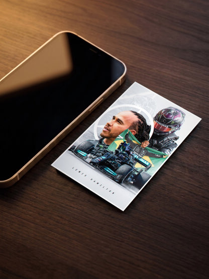 Lewis Hamilton Poster