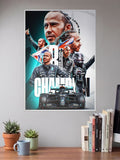GOAT Mode: Activated | Lewis Hamilton Champion | F1 Poster