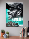 Lewis Hamilton solo Poster