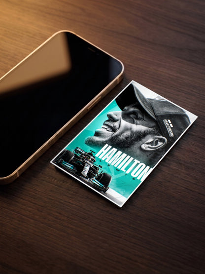 Lewis Hamilton solo Poster