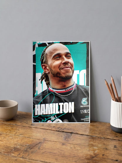 Hamilton solo Poster