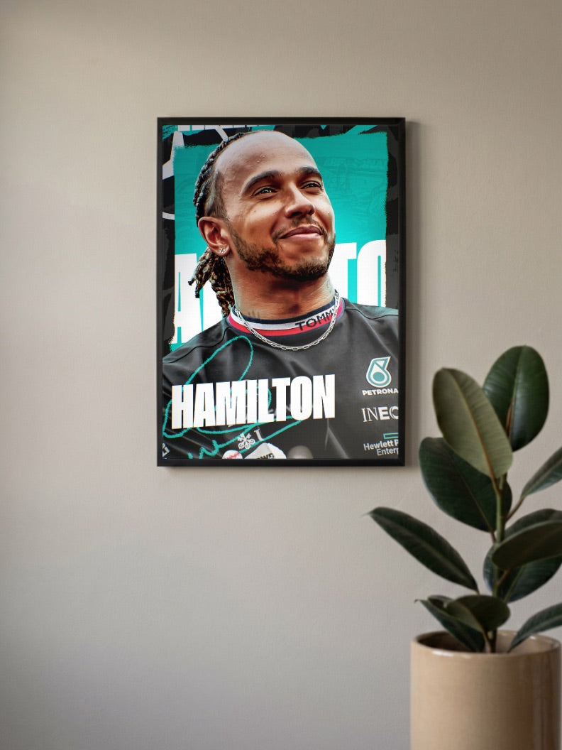 Hamilton solo Poster
