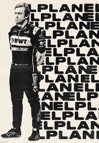 Fernando Alonso Poster