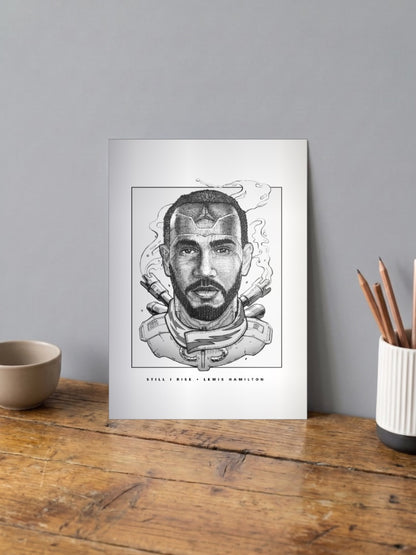 Lewis Hamilton - Rise and Shine Poster