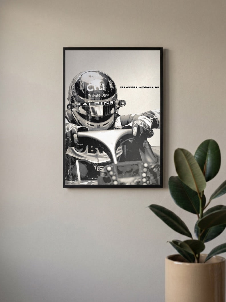 El Nano: The Matador of Speed | Fernando Alonso | F1 Poster