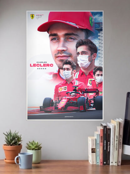 Charles Leclerc Poster
