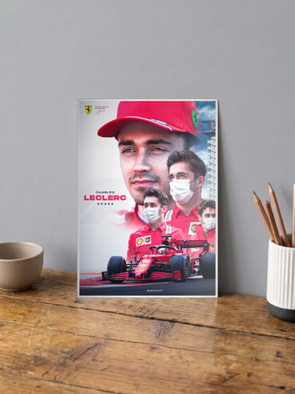 Charles Leclerc Poster