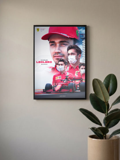 Charles Leclerc Poster
