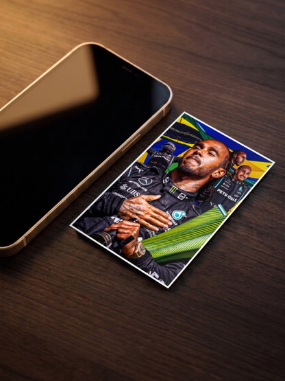 LEWIS HAMILTON CHAMPION Poster