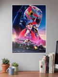 Max Verstappen Champion Poster