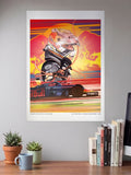 Max Verstappen Monaco Win Poster