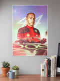 Lewis Hamilton Scuderia Ferrari F1 Poster