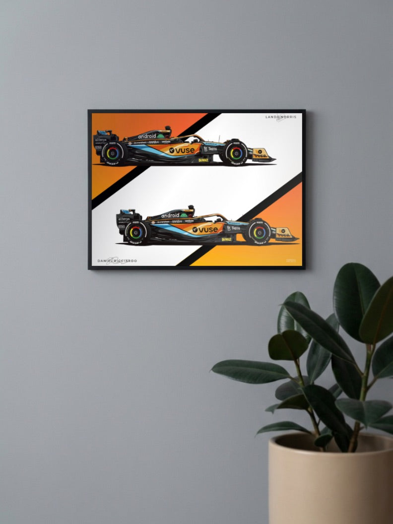 McLaren MCL36 Poster