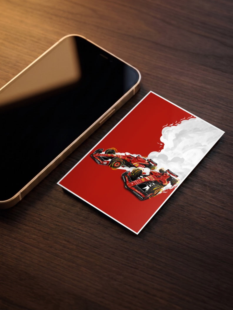 Ferrari F1 Poster