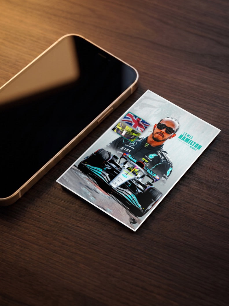 Lewis Hamilton MERCEDES Poster