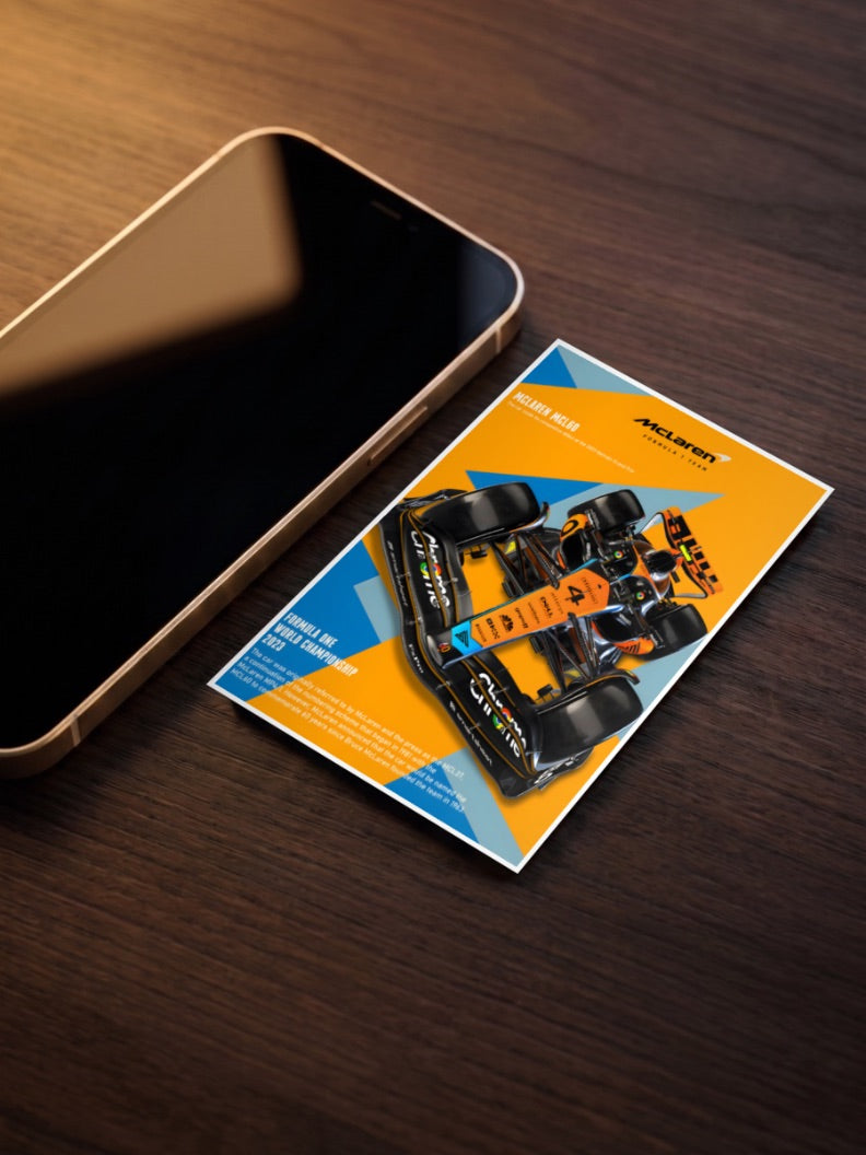 McLaren MCL60 Official F1 Poster