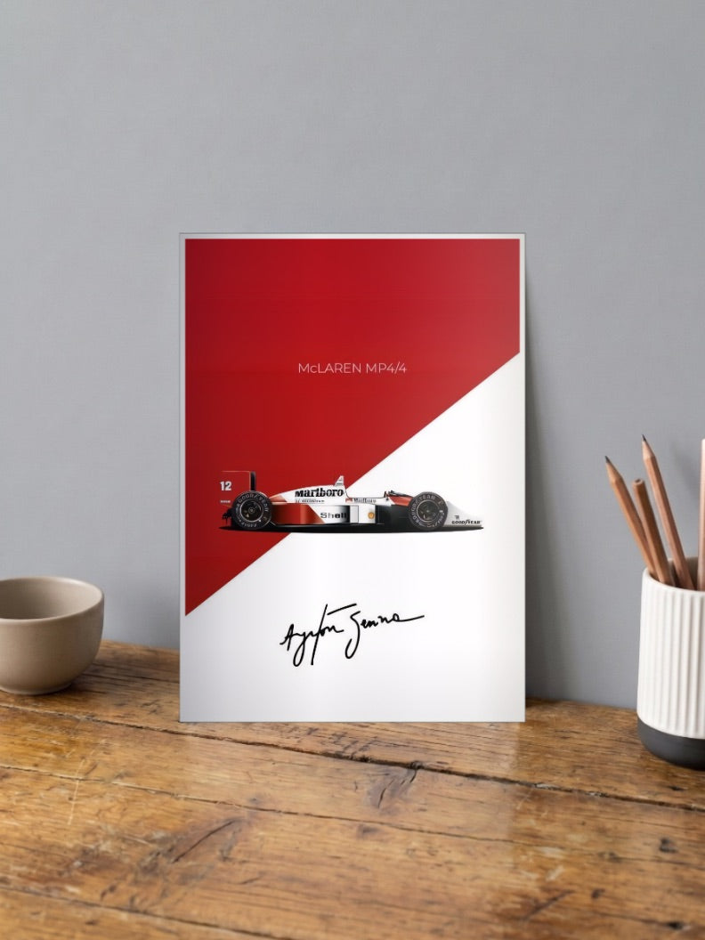 Lewis Hamilton Ferrari Era F1 Poster