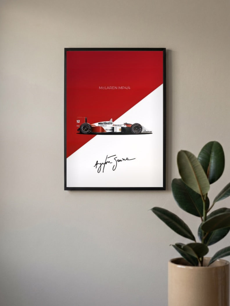 Lewis Hamilton Ferrari Era F1 Poster