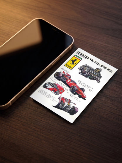 FERRARI: The 312s 1969-1973 Poster