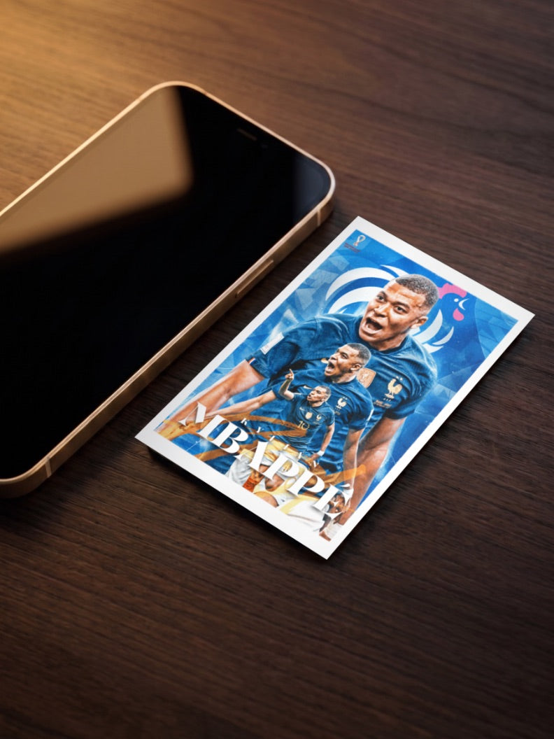 Kylian Mbappe | Football Poster