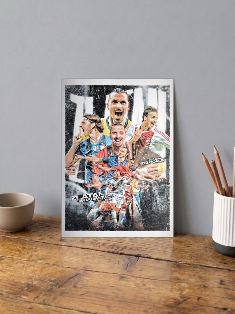 GOAT Moment | Zlatan Ibrahimovic | Football Poster