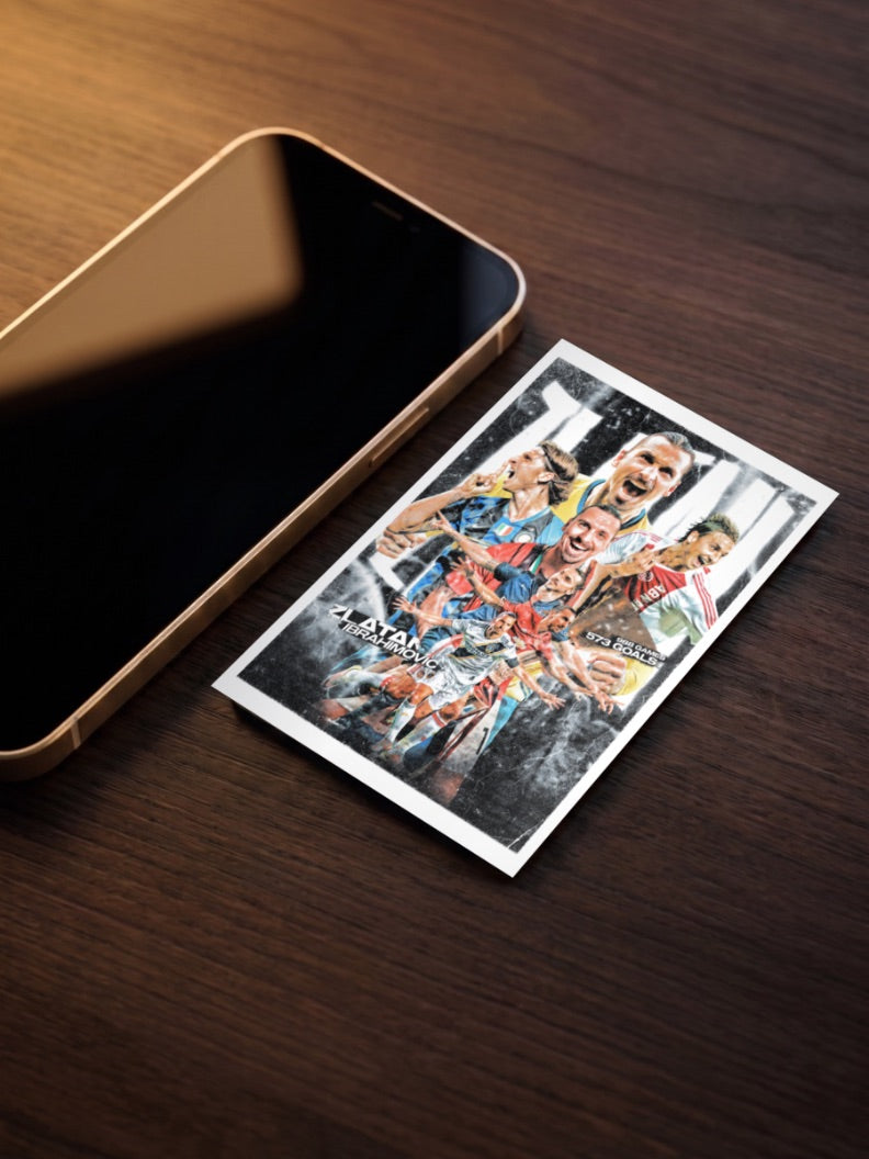 GOAT Moment | Zlatan Ibrahimovic | Football Poster