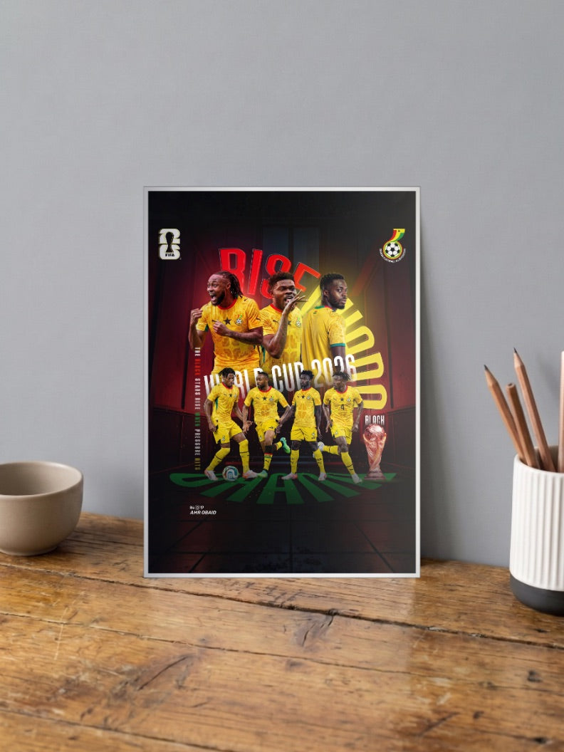 Victory Roar | Ghana National Team | Football Poster