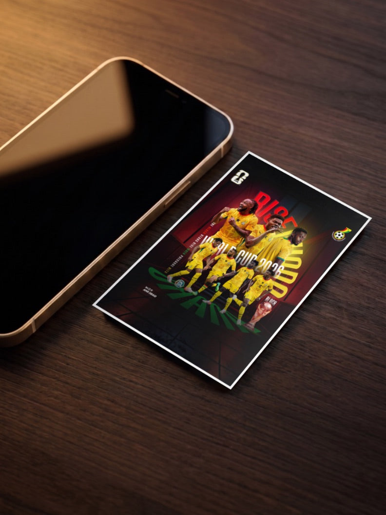 Victory Roar | Ghana National Team | Football Poster