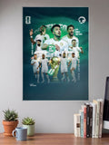Golden Generation | Saudi Arabia National Team | Football Poster