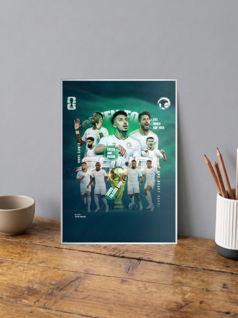 Golden Generation | Saudi Arabia National Team | Football Poster