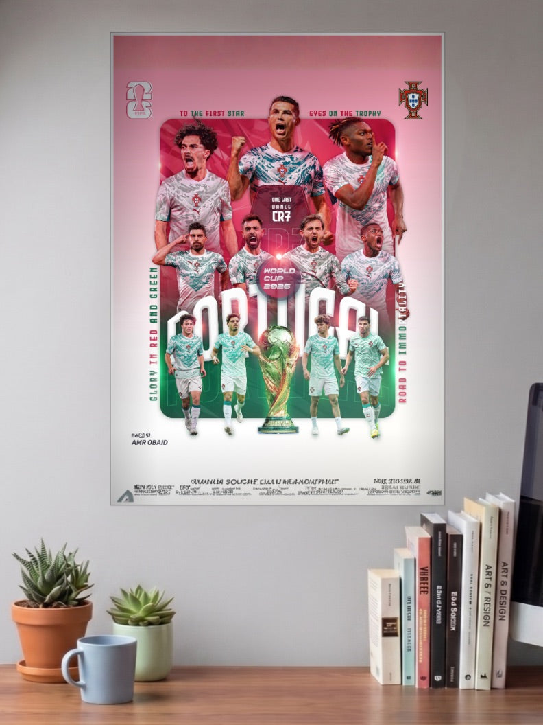 Matchday Kings | Portugal National Team | Football Poster