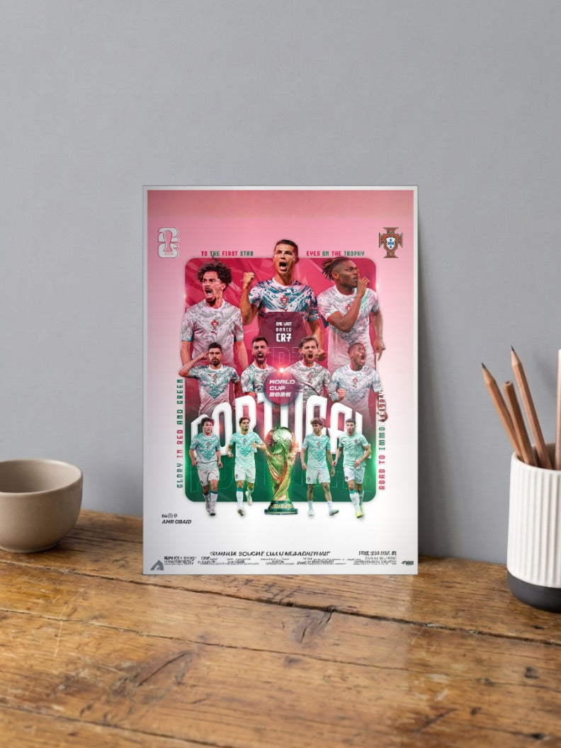 Matchday Kings | Portugal National Team | Football Poster