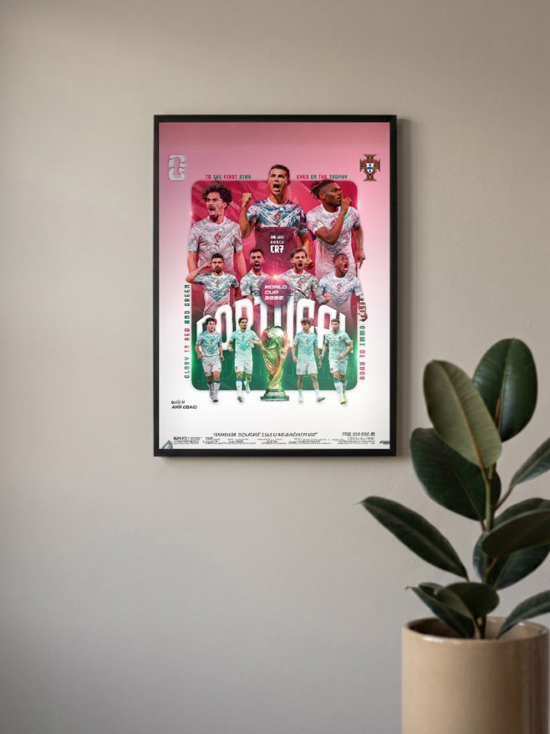 Matchday Kings | Portugal National Team | Football Poster