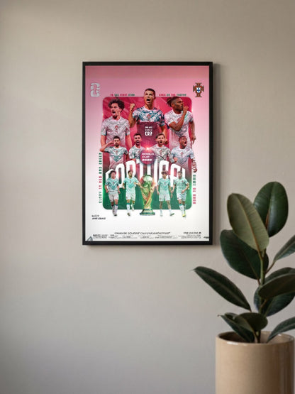 Matchday Kings | Portugal National Team | Football Poster