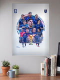 Glory Chasers | Uruguay National Team | Football Poster