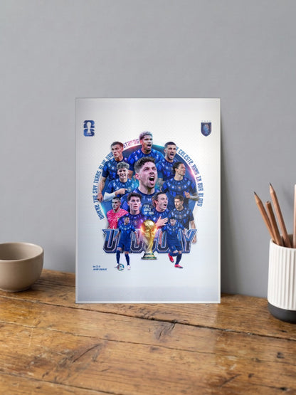 Glory Chasers | Uruguay National Team | Football Poster