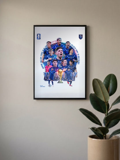 Glory Chasers | Uruguay National Team | Football Poster