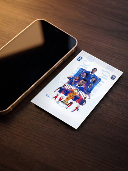 Kings of the Pitch | France National Team | Football Poster