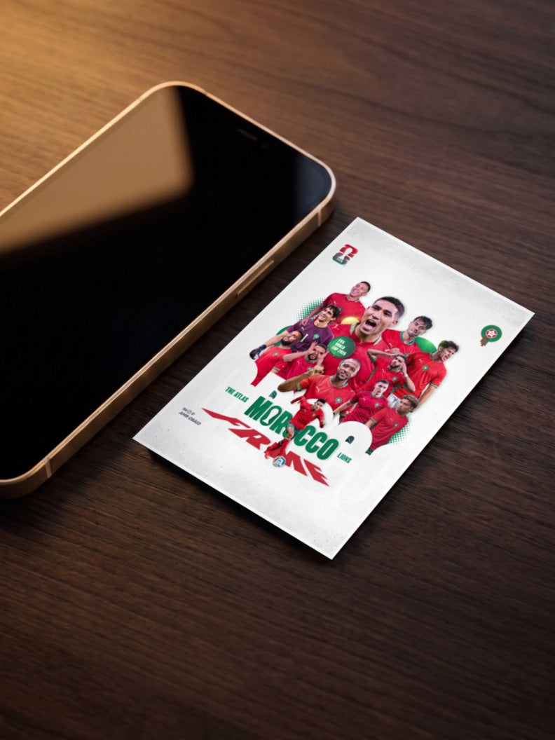 Nation United | Morocco Atlas Lions | Football Poster