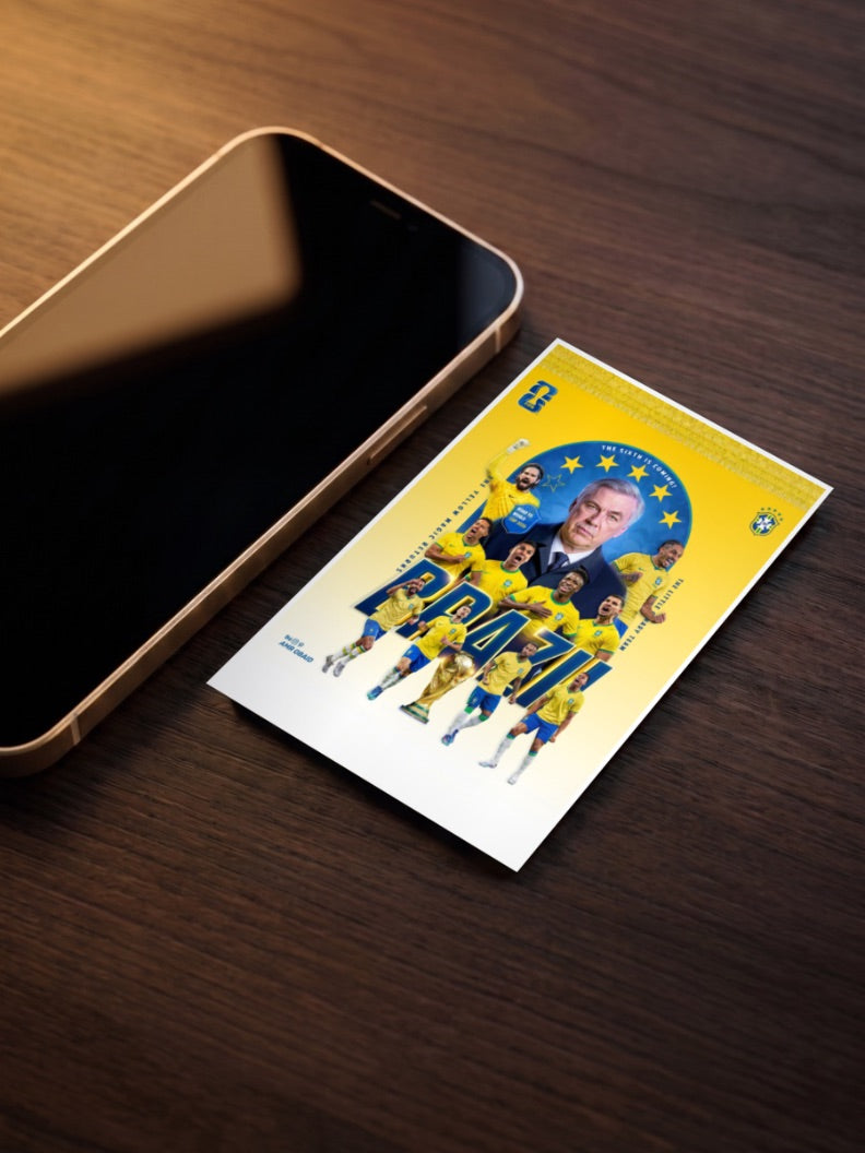 Football Royalty | Brazil National Team | Football Poster