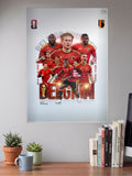 Stadium Legends | Belgium National Team | Football Poster