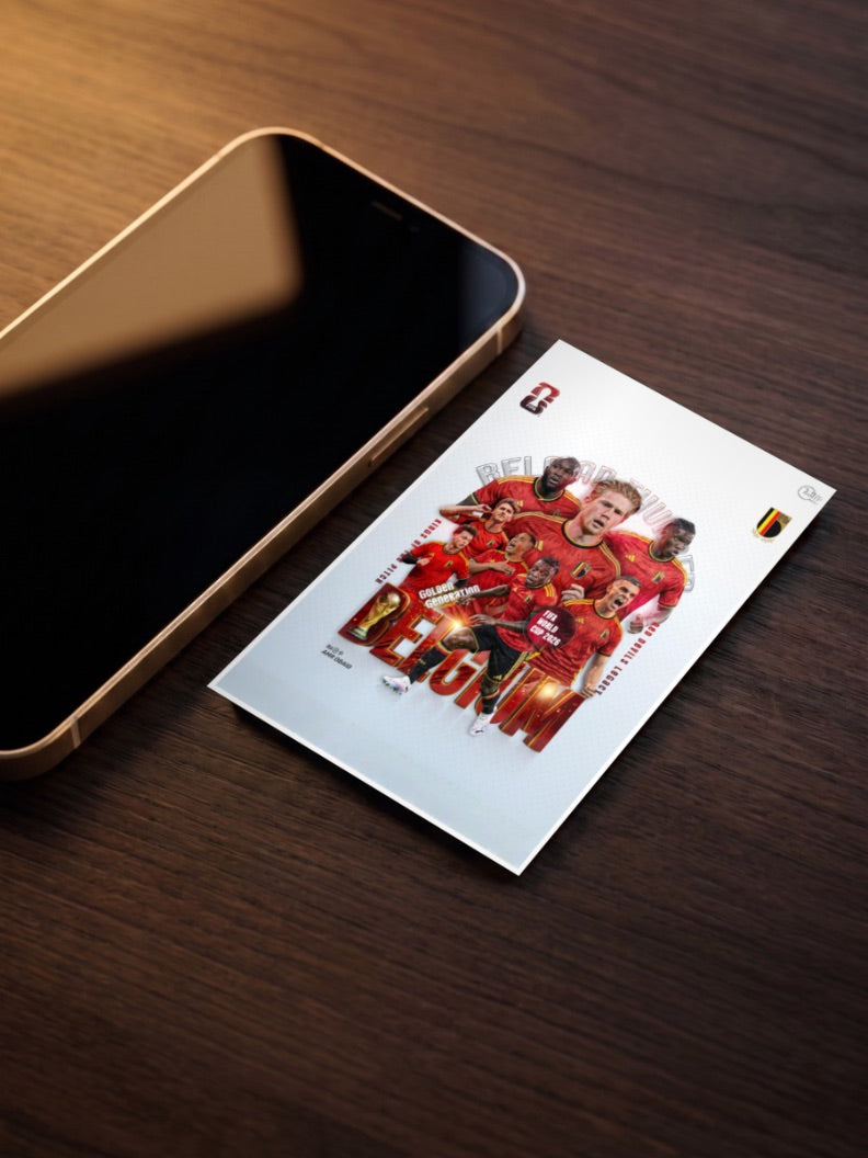 Stadium Legends | Belgium National Team | Football Poster